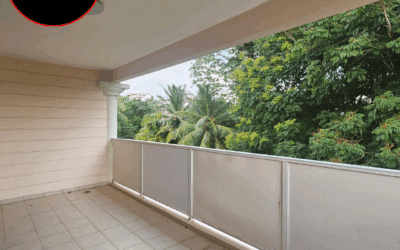 A LOUER APPT F3 DE 72 M2 AU LAMENTIN – 1300 € dont 120 € de charges