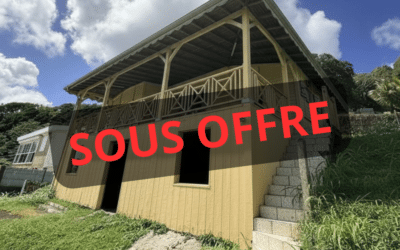  A VENDRE – VILLA T4 – LE FRANÇOIS (MORNE PITAULT) – 250 000 € FAI