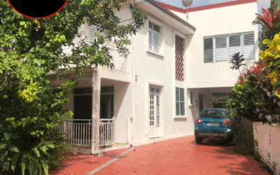 À VENDRE – GRANDE MAISON FAMILIALE F8 – FORT-DE-FRANCE (REDOUTE) – 395 000 € FAI