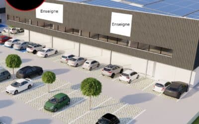 A LOUER LOCAL COMMERCIAL de 126 – 191 – 762 m² – ZI de la Jambette – ❌ Pas de droit d’entrée / 30 € HT / m²